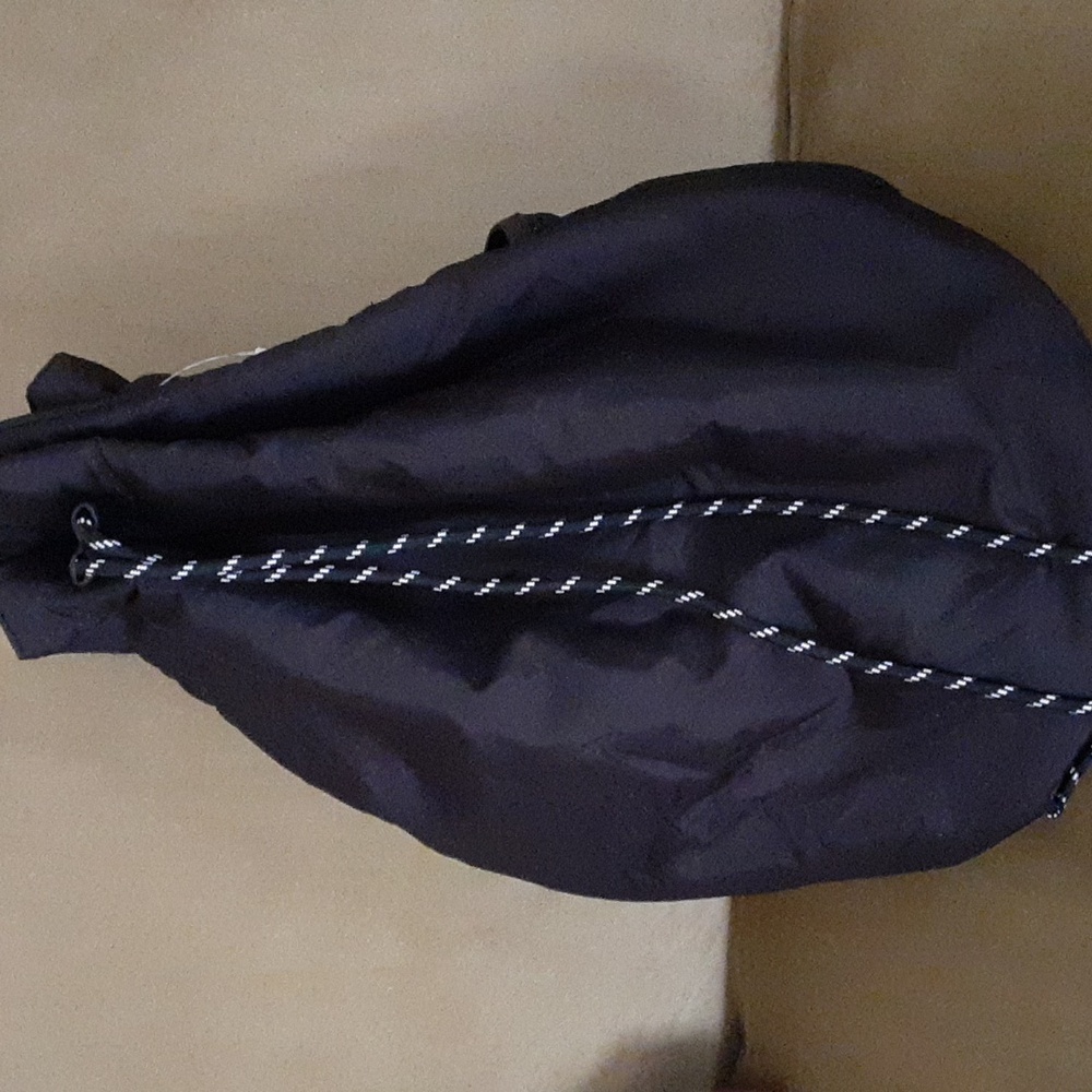 PINK Black Drawstring Backpack - Picture 6 of 7